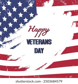 Happy veterans day, American flag, patriot day 