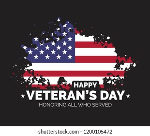 Happy veteran's day. Thank you veterans. Honoring all who served