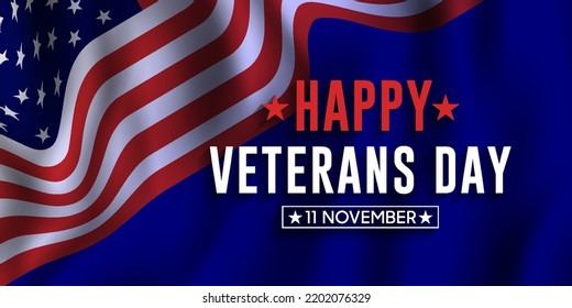 fondo vectorial del día de los veteranos felices