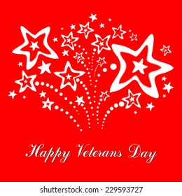 Happy Veterans Day. vector Illustration