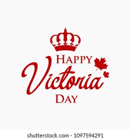 Happy Victoria Day Vector Template Design Illustration