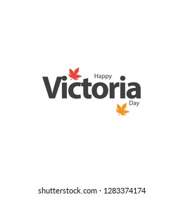 Happy Victoria Day Vector Template