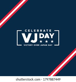 Happy VJ Day Vector Design Illustration