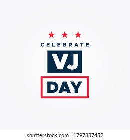 Happy VJ Day Vector Design Illustration