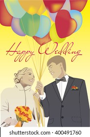 Happy wedding.