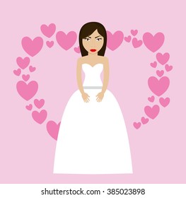Happy wedding design