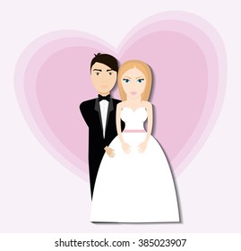 Happy wedding design