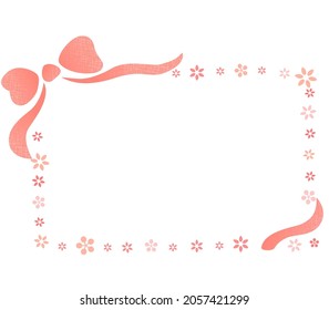 Happy welfare frame illustration of heart