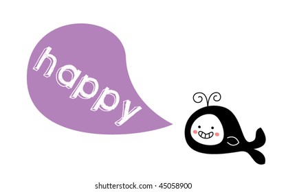 happy whale