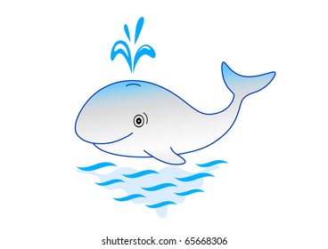 Happy whale