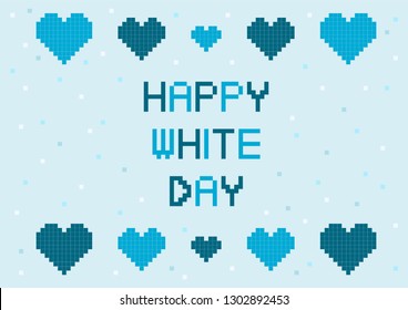 Happy White Day Illustration In Japan Stock Vector Royalty Free
