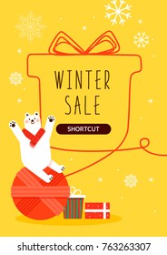 Happy Winter and Christmas illustrations