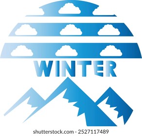 Archivo de Vector de diseño de camiseta de Happy Winter.
