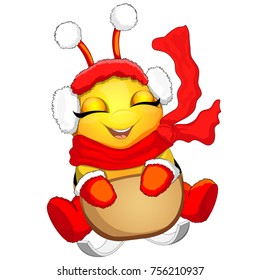 happy winter / vector illustration