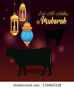 Feliz deseo Big Eid Mubarak