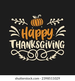 happy wish day family celebration thanks for giving t-shirt design vector template