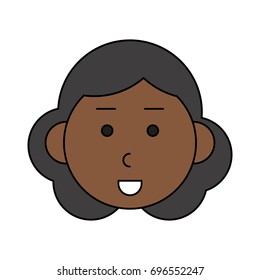 happy woman cartoon  icon image 