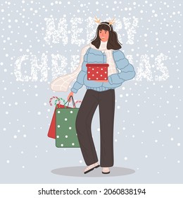 8,006 Woman Opening Light Gift Box Images, Stock Photos & Vectors ...