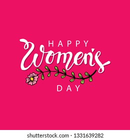 Happy women Day. March 8