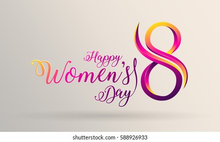 Happy Women's Day background