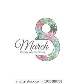 Happy Women's day card