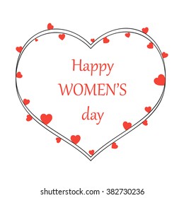 Happy Women's Day card