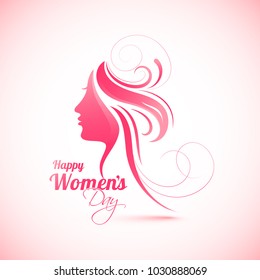 Happy Women's Day celebration design. Happy Women's Day celebration design.