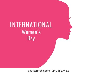 Happy womens day celebrations concept Vector illustration design card design 