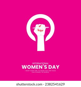 Happy Women's Day Creative Happy Women's Day ads Women's Day creative design for social media post
