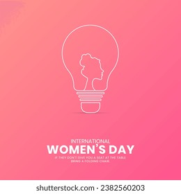 Happy Women's Day Creative Happy Women's Day ads Women's Day creative design for social media post