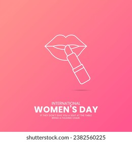 Happy Women's Day Creative Happy Women's Day ads Women's Day creative design for social media post