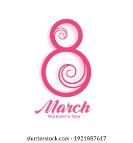 happy women's day creative background design