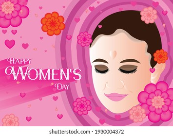 Happy Women's Day Creative Design