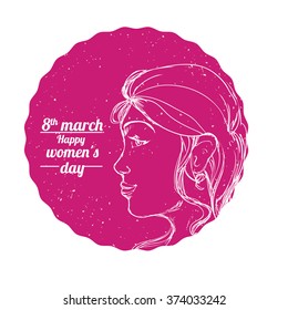 Happy womens day design 