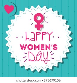 happy womens day design 