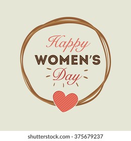 happy womens day design 