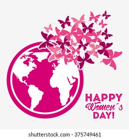 happy womens day design 