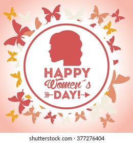 happy womens day design 