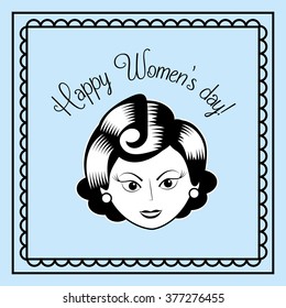 happy womens day design 