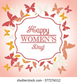 happy womens day design 