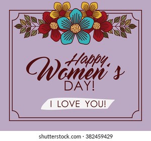 happy womens day design 