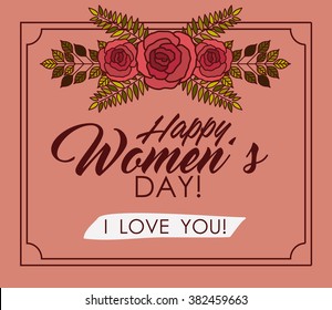 happy womens day design 