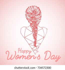 Happy women's day design