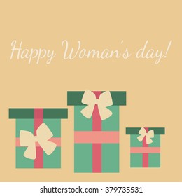 happy women's day design, vector illustration eps10 graphic 
