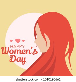 Happy Women's Day Illustration