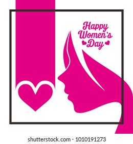 Happy Women's Day Illustration