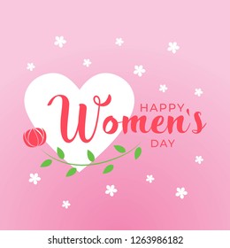 Happy Women's Day Illustration