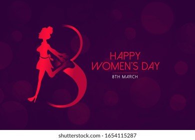 happy womens day joyful and freedom background