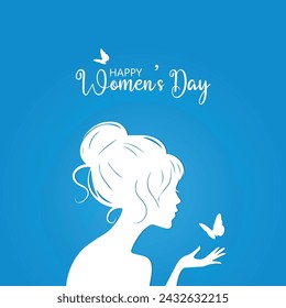 Happy Women's Day Social Media Pamphlet