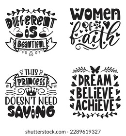 Happy Women's Day T-shirt And SVG Design Bundle. Mom Mama Mommy Motivational Inspirational SVG Quotes T shirt Design Bundle, Vector EPS Editable Files.